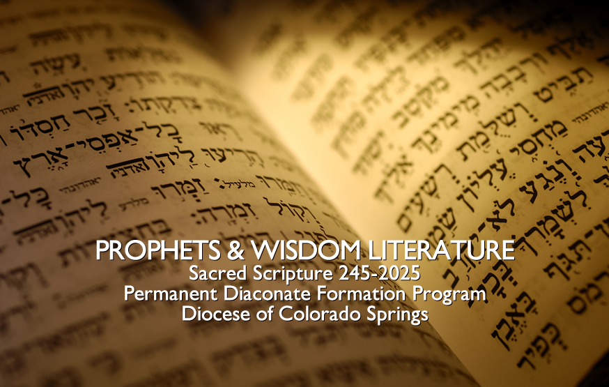 Prophets and Wisdom Literature SS245